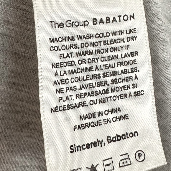 BABATON Cocoon Cardigan Grey Aritzia - Picture 9 of 16